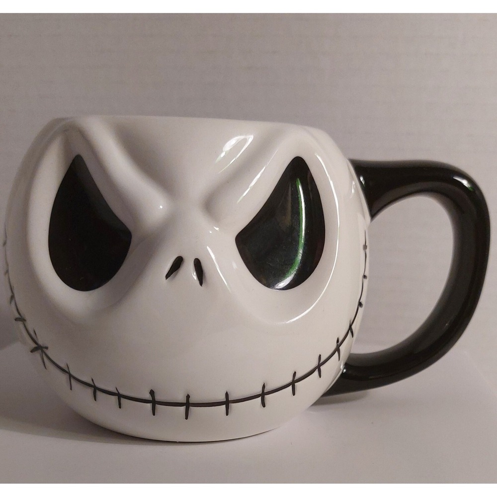 Jack Skellington Skull Mug The Nightmare Before‎ Christmas Disney Tim Burton